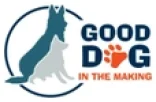 Good Dog in the Making logo with a friendly, modern dog training theme.